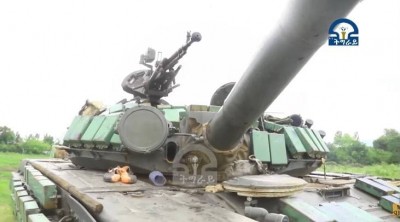 The TDF captured a T-72B, several trucks, and what appears to be two M-46 artillery pieces left behind by the ENDF reportedly near/in Woldiya.