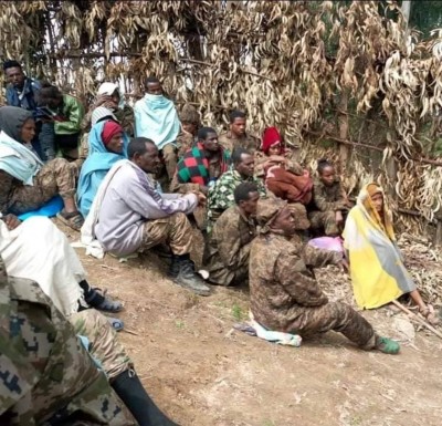 ENDF POWs from battles on the B22 highway