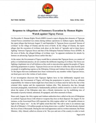 Response to Allegations of Summary Execution by Human Rights Watch against Tigray Forces - 1.jpeg