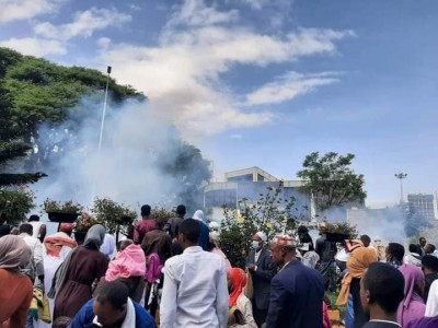 Eid Prayers In Addis Ababa, Ethiopia