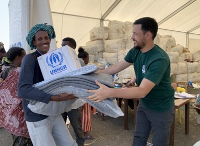 IHH provided approximately 4,500 tents for the refugees who fled the conflicts in northern Ethiopia and took refuge in Sudan.