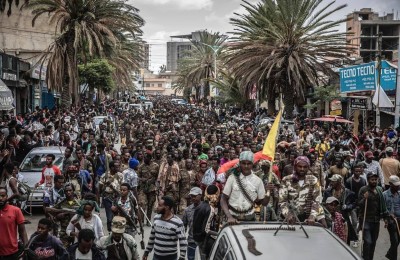 Ethiopian_POW_TigrayWar-9.jpg (212.34 KiB) Viewed 4046 times Captured Ethiopian government soldiers on display in Mekelle, Tigray. Credit...Finbarr O'Reilly for The New York Times